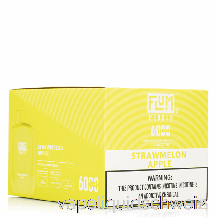 [10er-Pack] Flum Pebble 6000 Einweg-Vape Schweiz